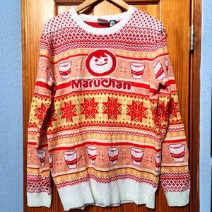 Maruchan Ramen Ugly Christmas Sweater Unisex sz Large